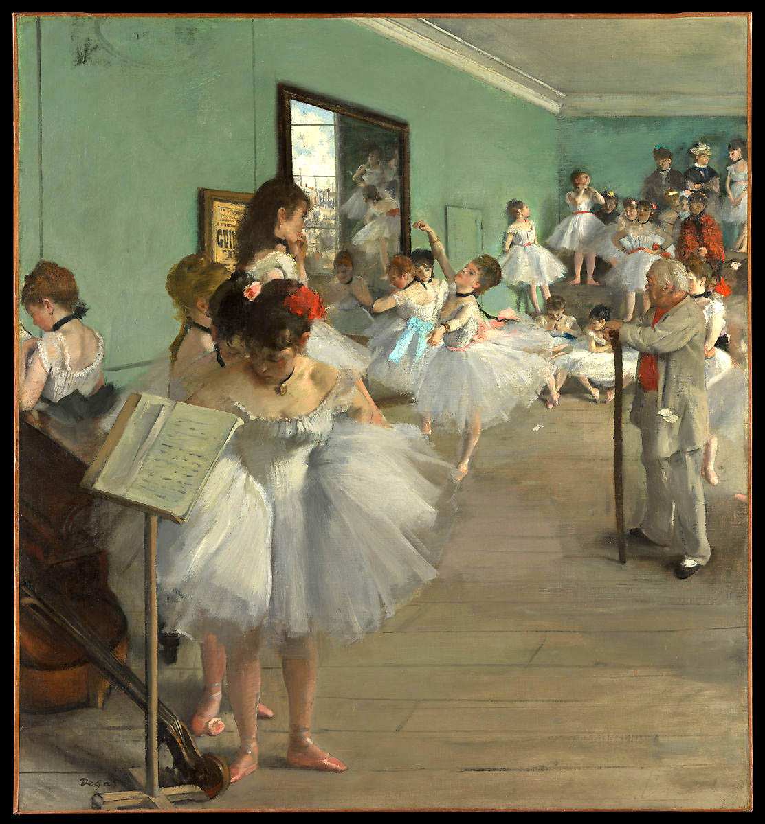 the dance class degas ballet history