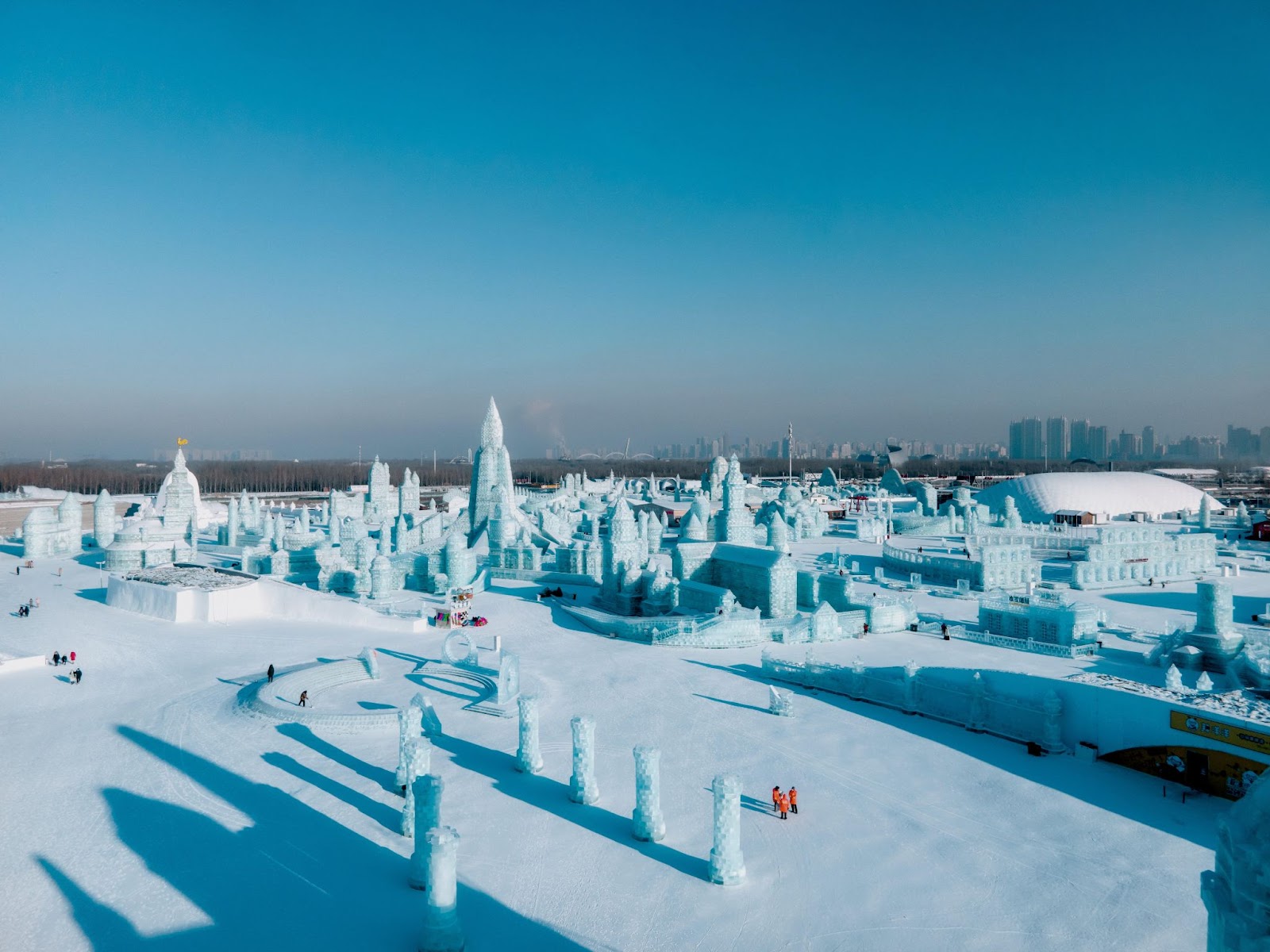 ice and snow festival in harbin