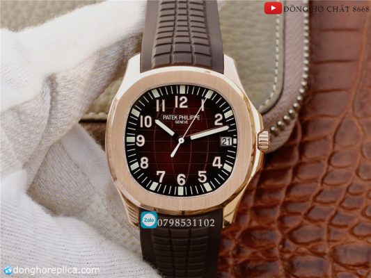 đồng hồ Patek Philippe Aquanaut 5167r Rose Gold Replica