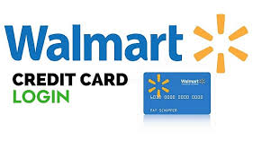 walmart credit card login