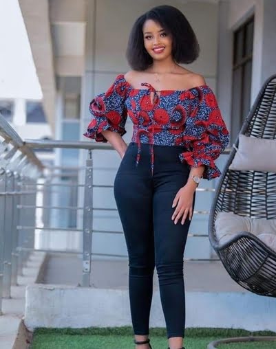 Best Ankara tops with jeans in 2023