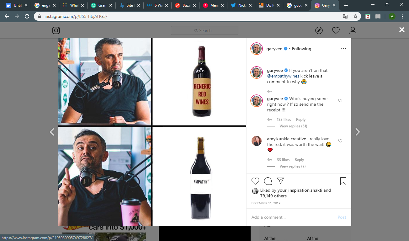 Gary Vaynerchuk Using Meme To Increase His Engagement Rate