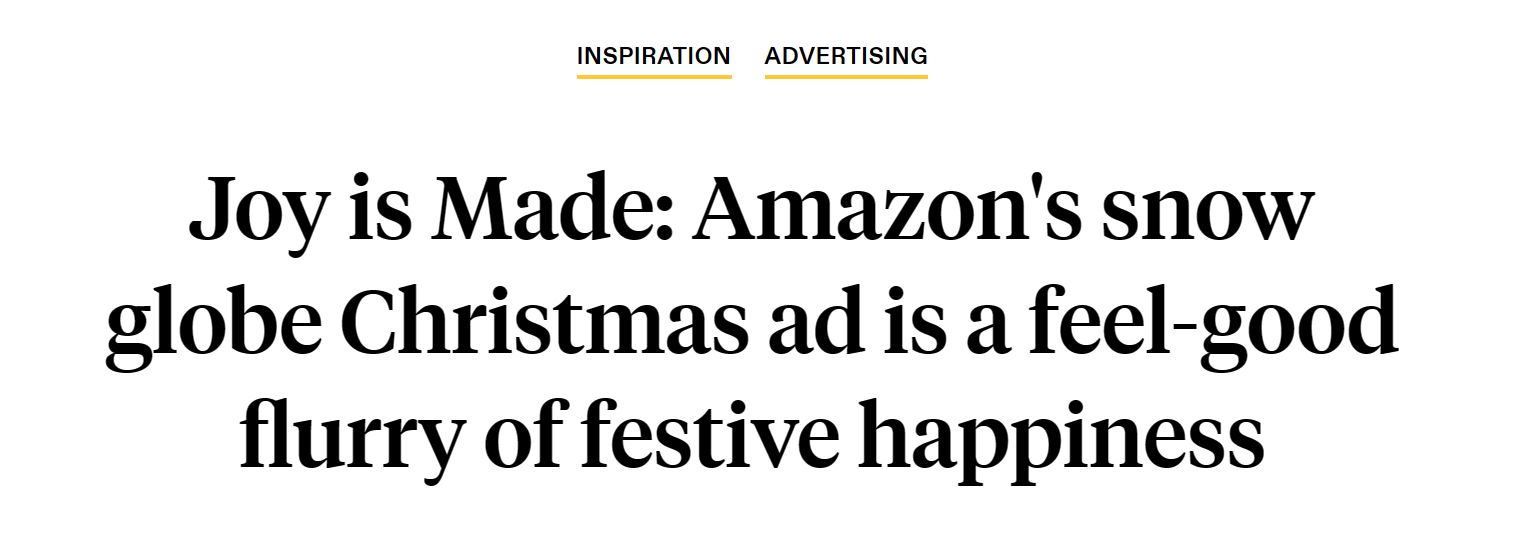 Example of Amazon's ad impact.