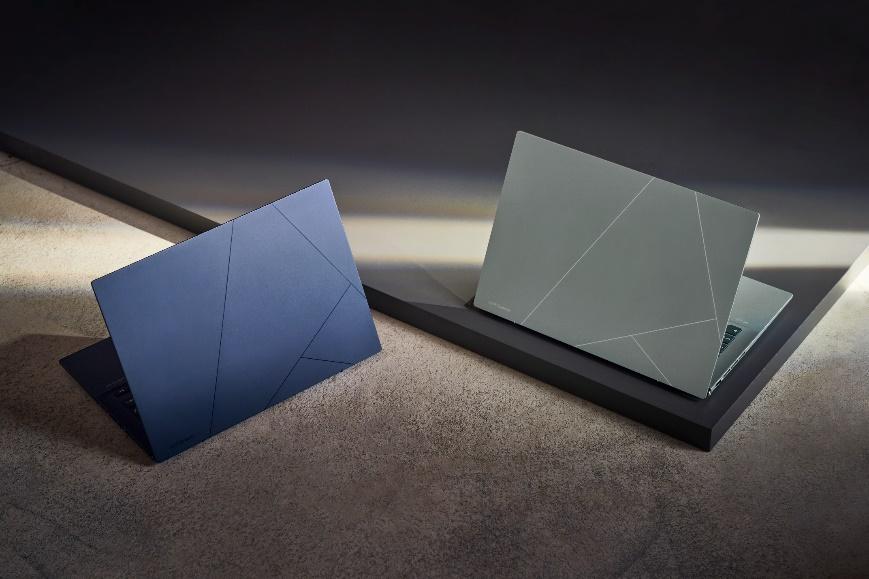 A picture containing text, businesscard, accessory
<p>Description automatically generated"/></figure></div></p>
<!-- /wp:image -->
<!-- wp:paragraph -->
<p>The new-generation Zenbook 14 OLED introduces two bold new designs and elegant new color options: Aqua Celadon or Ponder Blue (UX3402 only) and Jade Black (UM3402 only). Its thoughtful user-centered design features include the 180-degree lay-flat ErgoLift hinge, fingerprint sensor on the power button, ASUS NumberPad 2.0, a webcam with ASUS 3D Noise Reduction (3DNR) technology, and upgraded MyASUS webcam filters and functions (UX3402 only), and the new full-size ASUS ErgoSense keyboard and ASUS ErgoSense touchpad. In short, everything a laptop needs for that portable perfection. The Zenbook 14 OLED (UX3402) retails at a starting price of only PHP 72,995, and the AMD Ryzen 5 5600U Zenbook 14 OLED UM3402 at P59,995.</p>
<!-- /wp:paragraph -->
<!-- wp:paragraph -->
<p><strong>On the flip side</strong></p>
<!-- /wp:paragraph -->
<!-- wp:paragraph -->
<p>For consumers who value flexibility, ASUS brings its <a href=