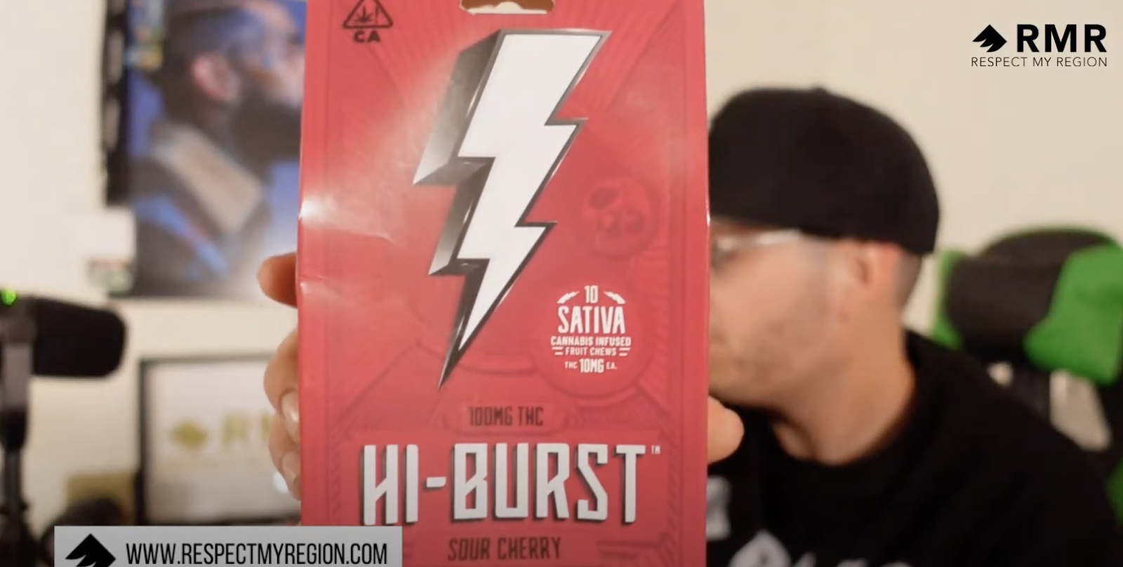 Joey tries the Sour Cherry Hi-Burst Fruit Chews