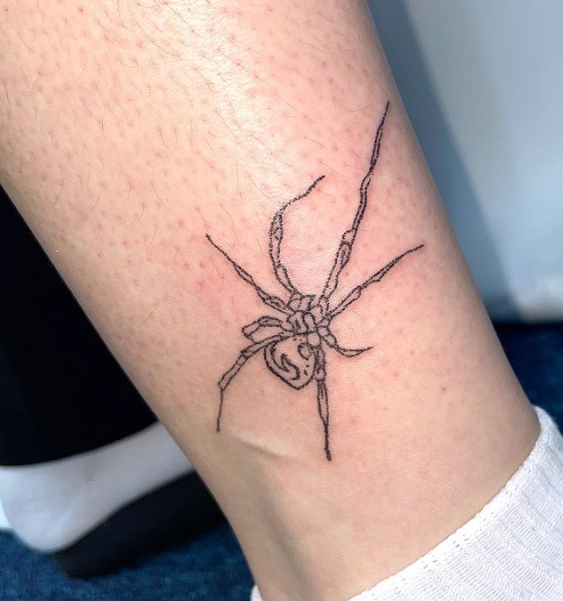 Hefty Spider Tattoo