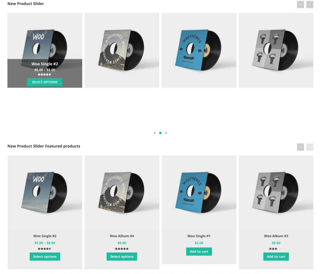 WooCommerce Products Slider