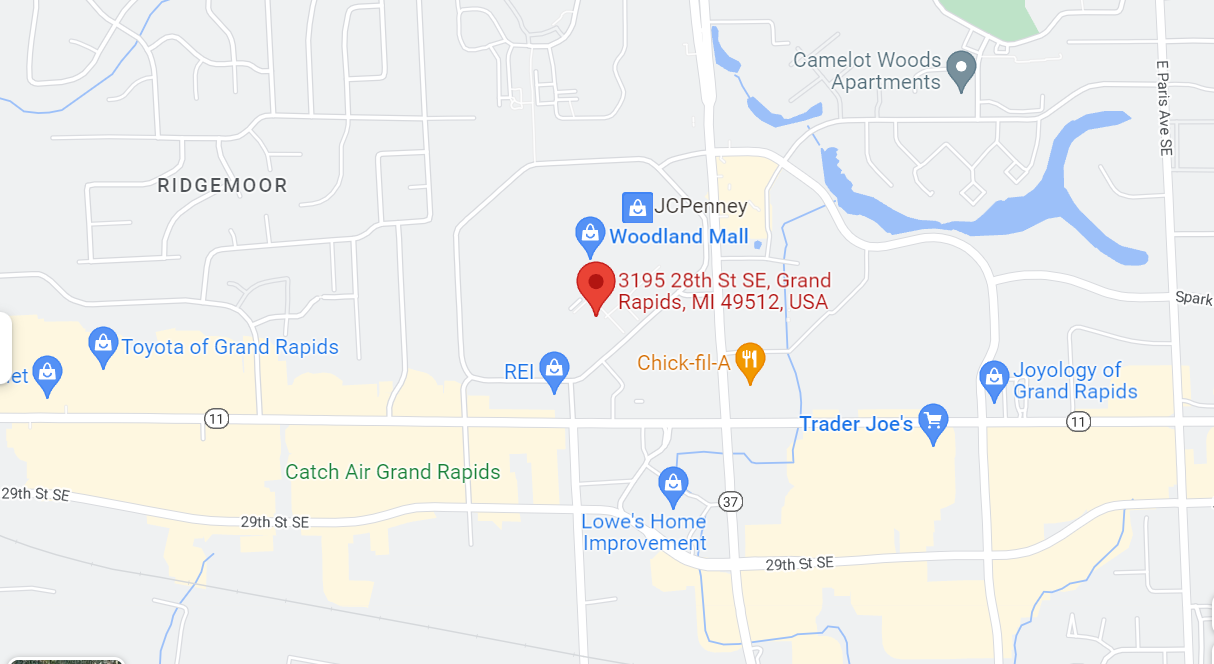 Woodland Mall map