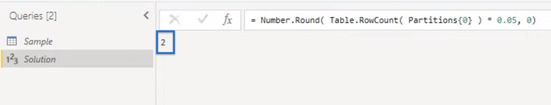 Power BI Function: Table.RowCount