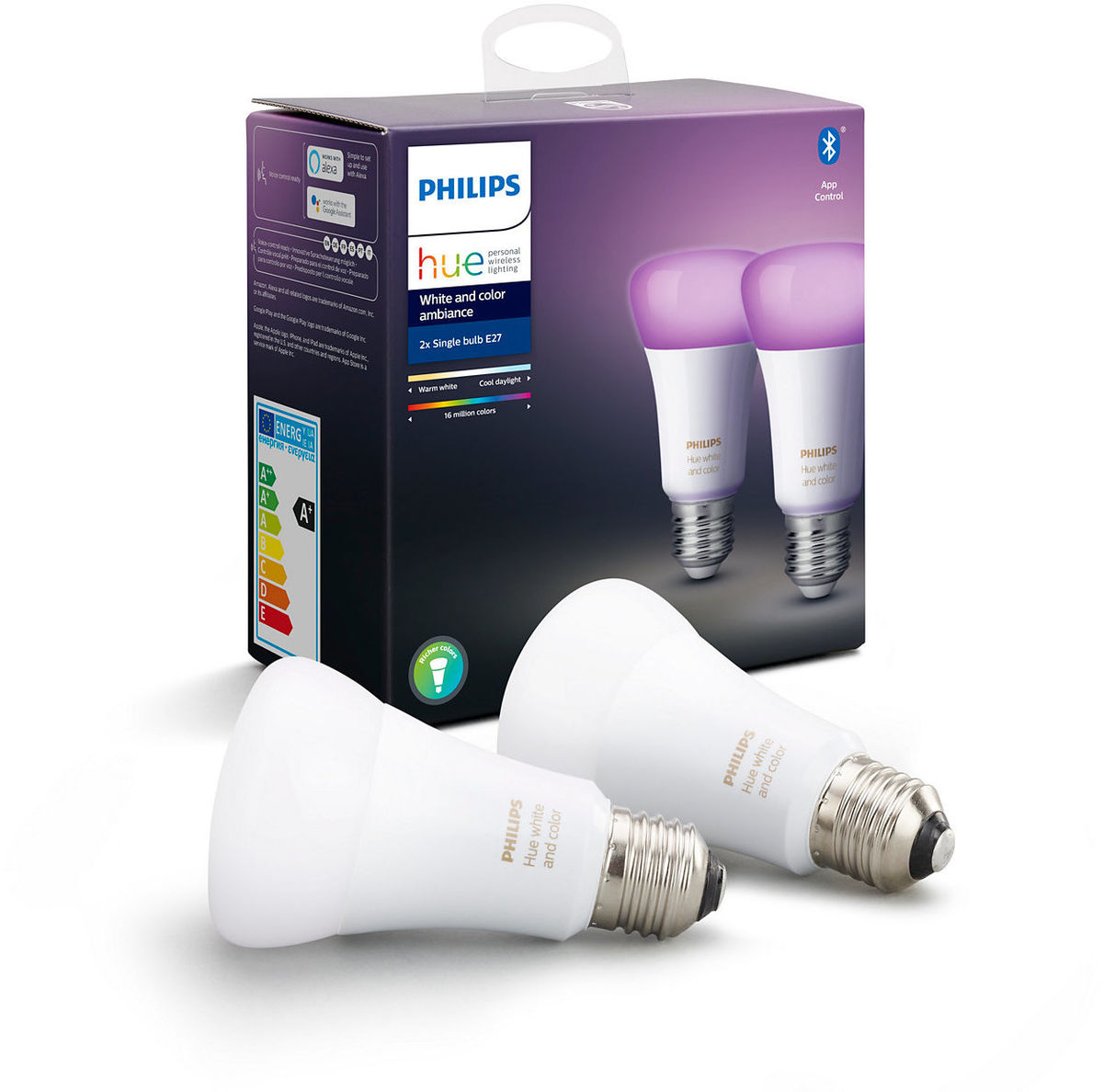 Philips Hue White & Color smart bulbs