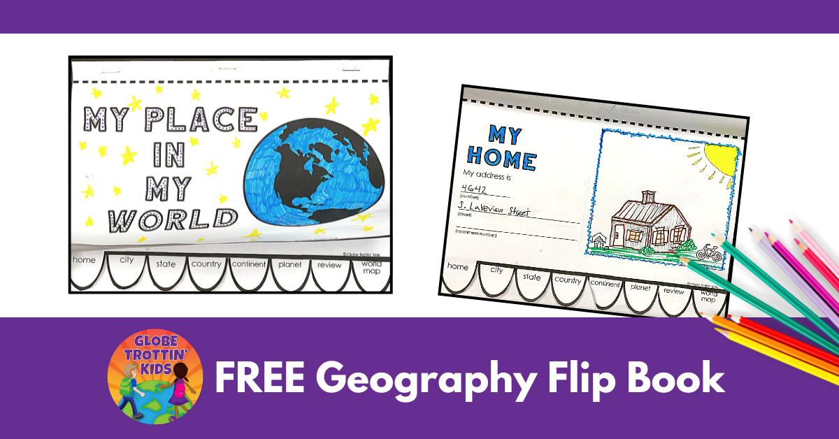 Free Geography Flip Book to print
