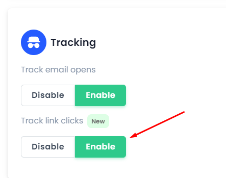 email tracking with instantly
