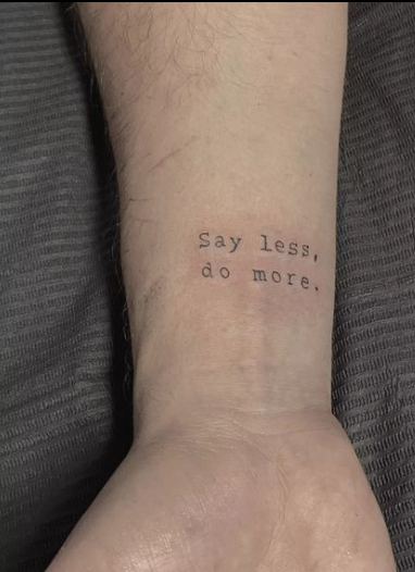 Crazy Tattoo Quotes For Guys