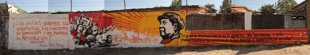 Beeindruckendes Mural zu ehren des Vorsitzenden Mao 2