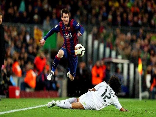 Kỹ thuật nhả của siêu sao bóng đá Messi