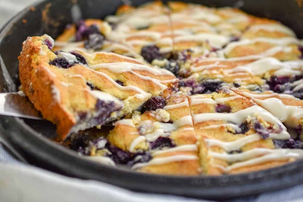 sugar free blueberry scones