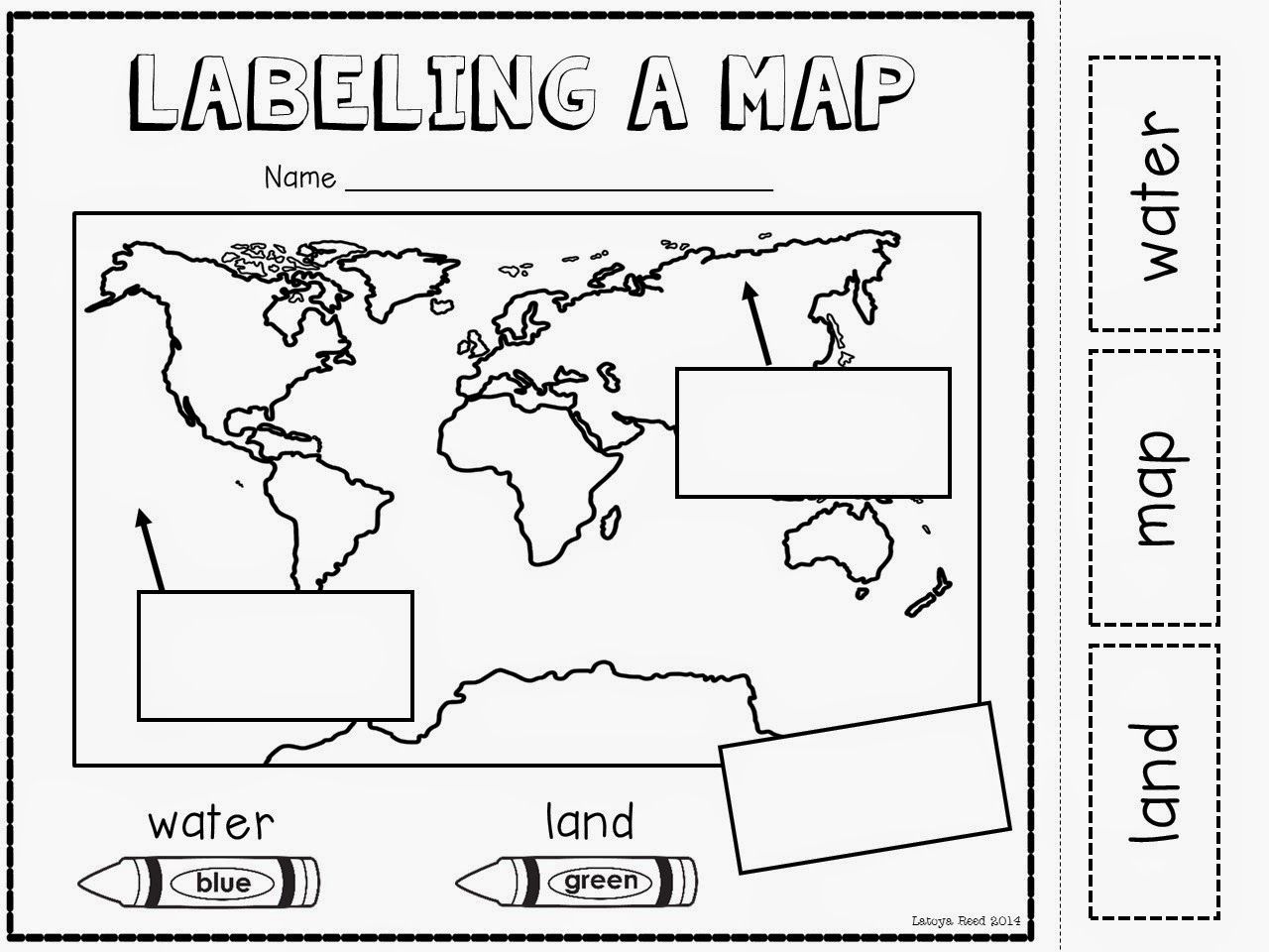 Maps, Globes, and Our World plus a FREEBIE!!! | Social studies ...