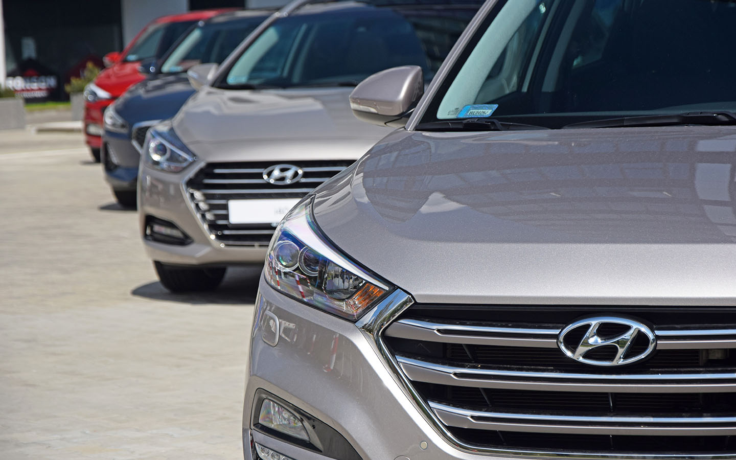 Hyundai's vehicle lineup includes Hyundai Palisade
