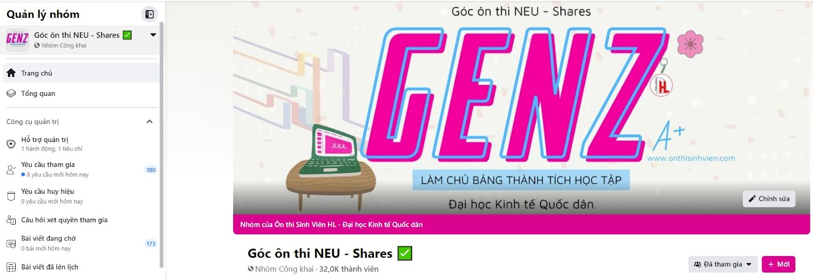 Góc ôn thi NEU Shares