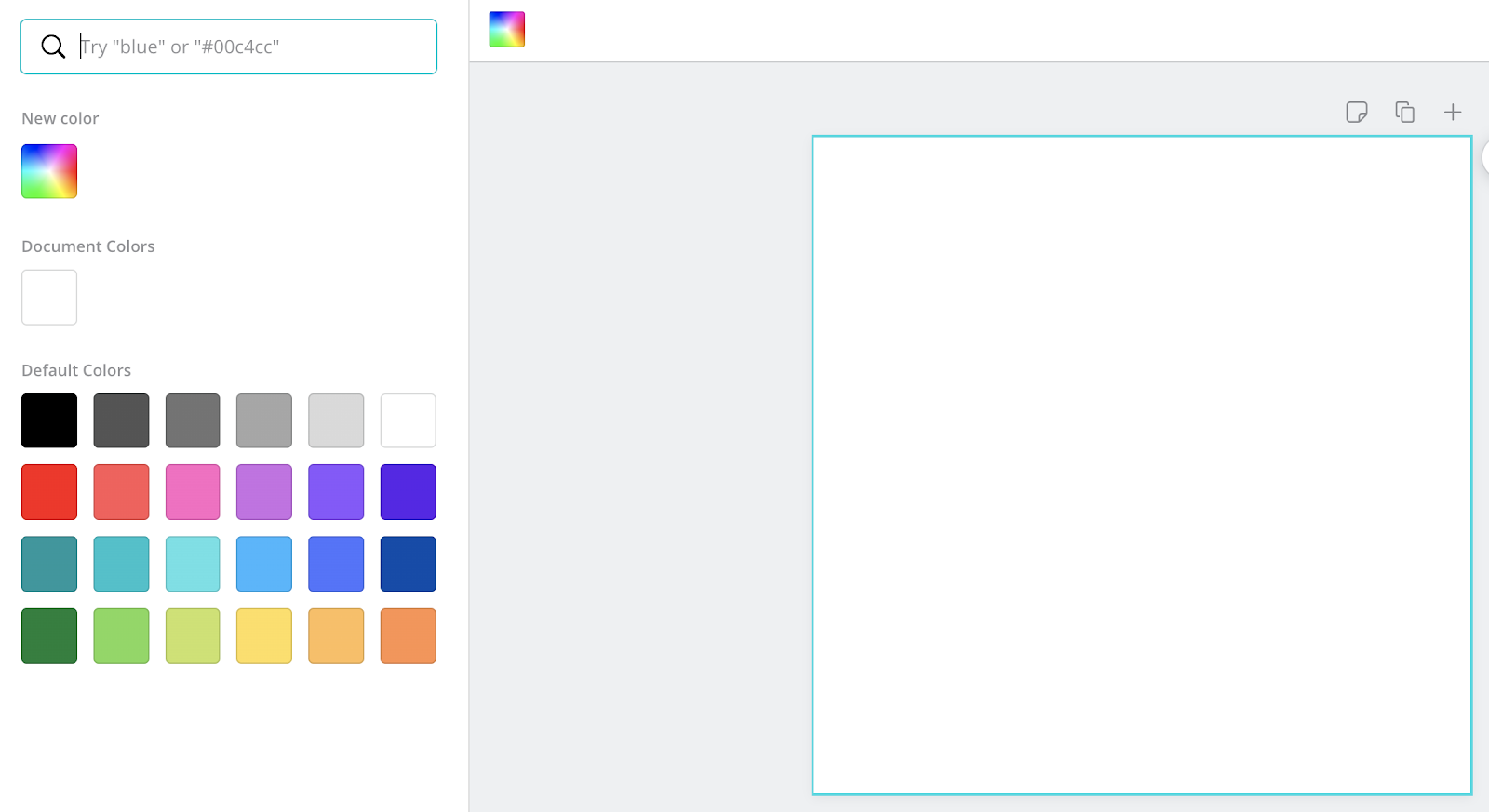 how to change background colour in Canva
