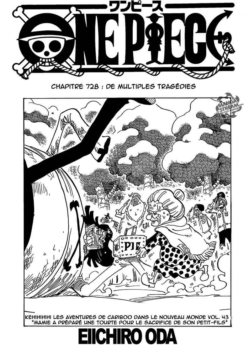 One Piece Chapitre 728 - Page 2