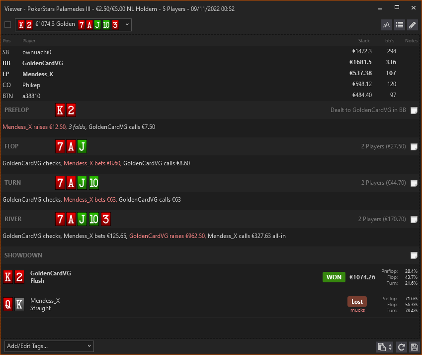 GoldenCardVG poker polarize cash