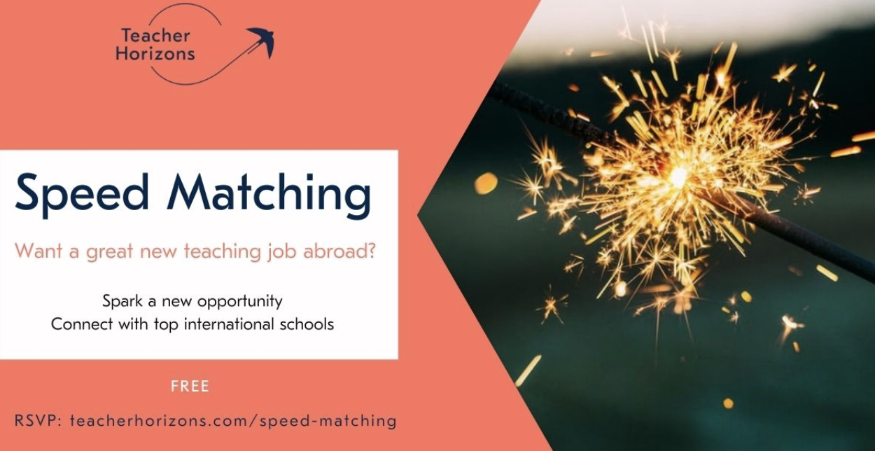 Speed Matching international Teaching jobs