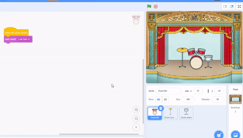 Copy code to scratch sprites