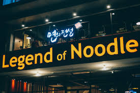 Restoran Legend of Noodle di Senopati.