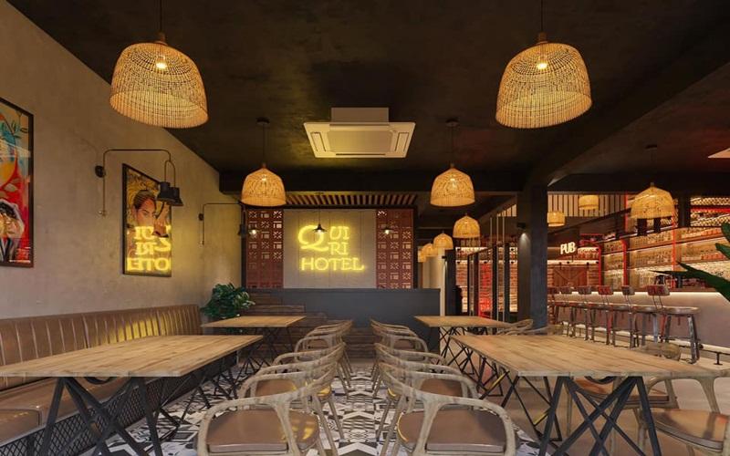 Không gian tại Quiri Pug cocktail & restaurant