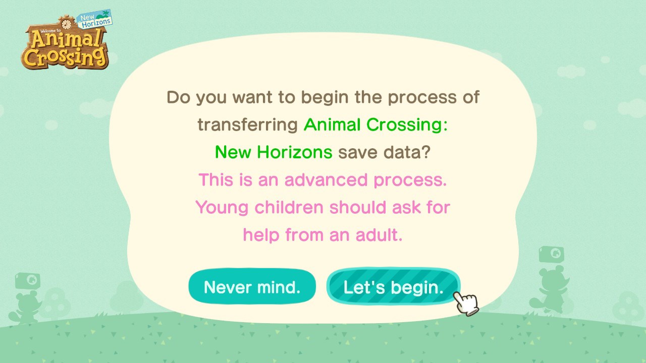 animal crossing island transfer