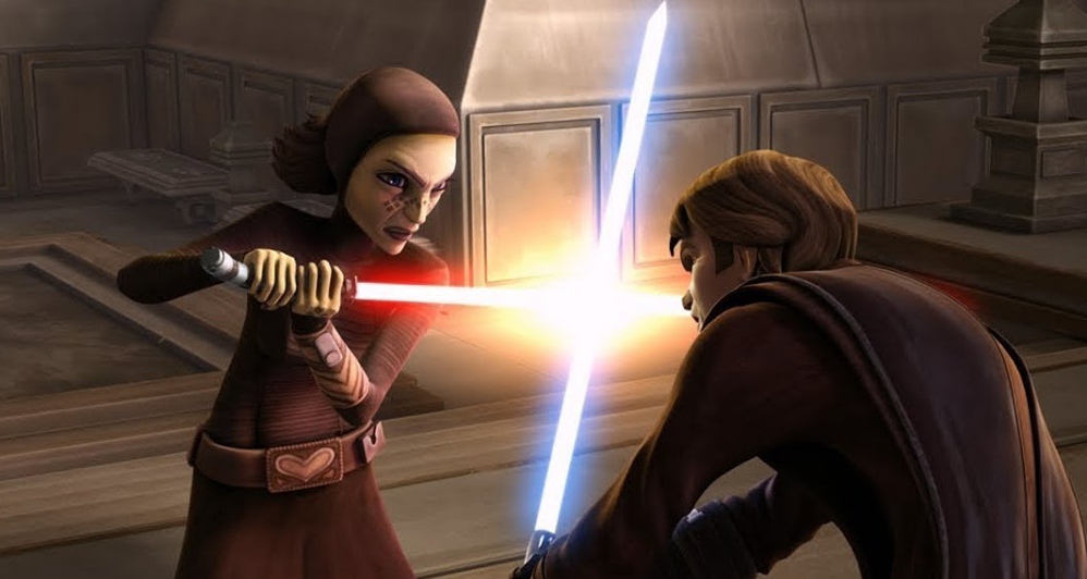 Barriss Offee vs. Anakin Skywalker