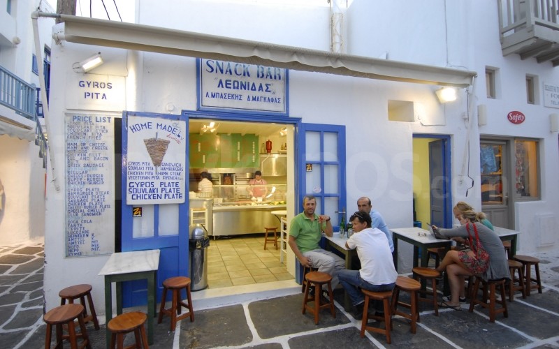 Leonidas Fast Food Place | Eat & Drink in Mykonos | Mykonos, Cyclades,  Greece