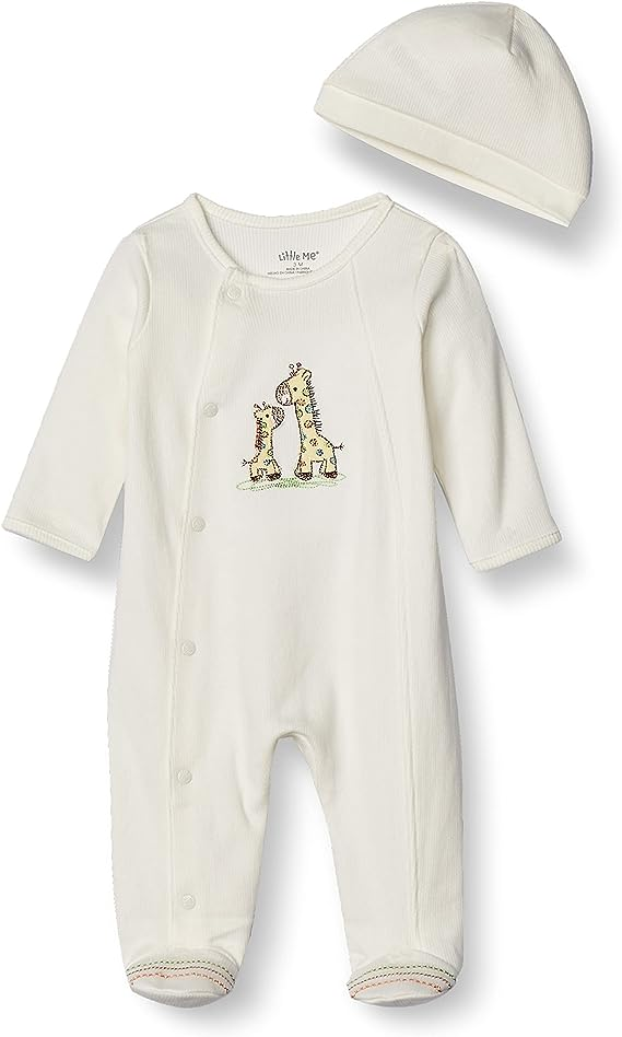 giraffe footie with hat