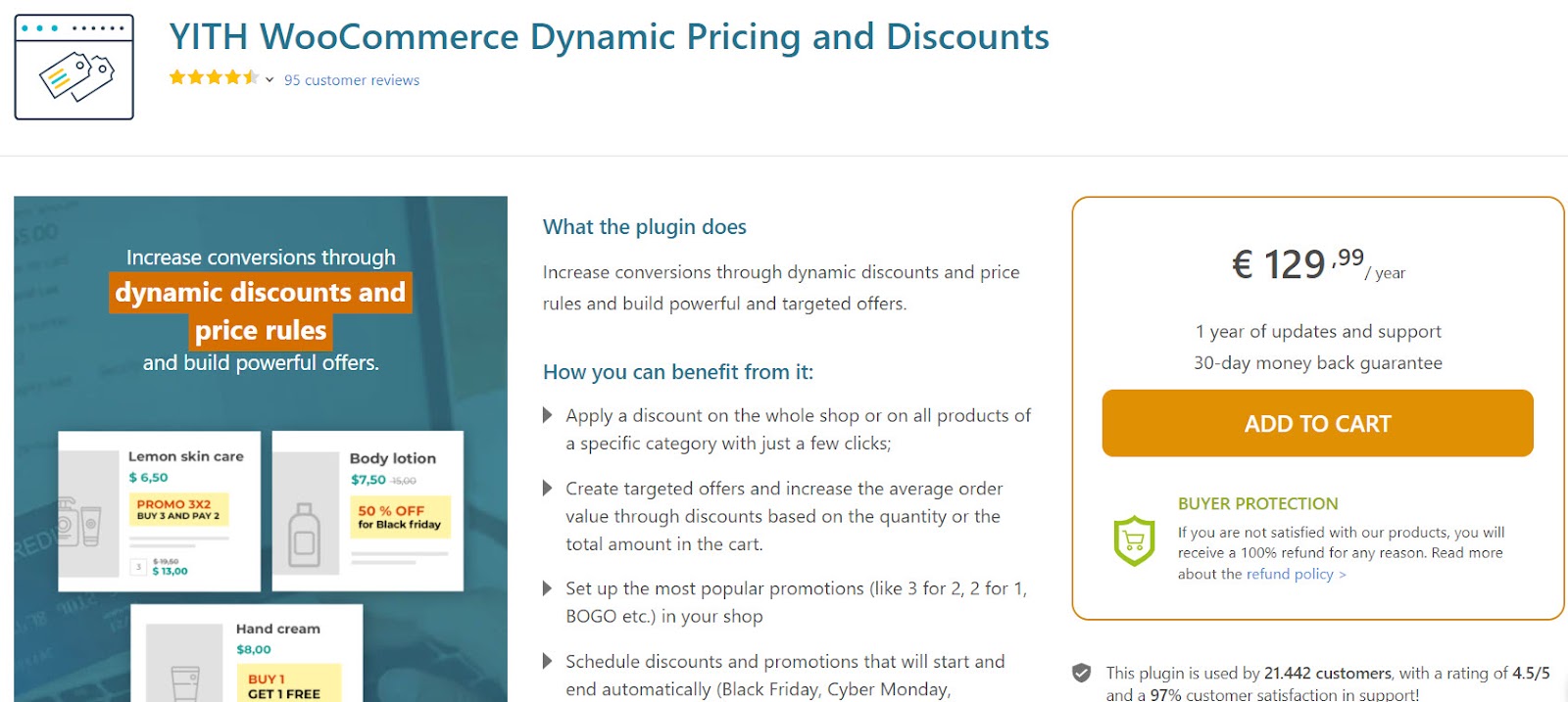 yith woocommerce dynamic pricing and discounts 