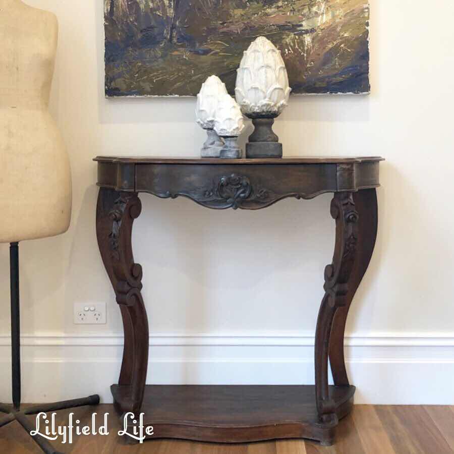 vintage French console table  Lilyfield Life 