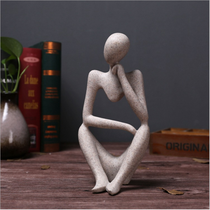 Abstract Character Home Decoration Accessories European Creative Home  Ornament Drawing Room Office Sandstone Decor - Buy Home Decor,Home Decoration  Pieces,Home Decoration Accessories Product on Alibaba.com