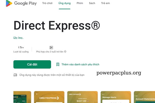 direct express app on google play