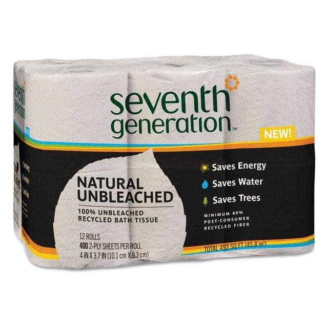 Seventh Generation Recycled Unbleached Bathroom Tissue 1
