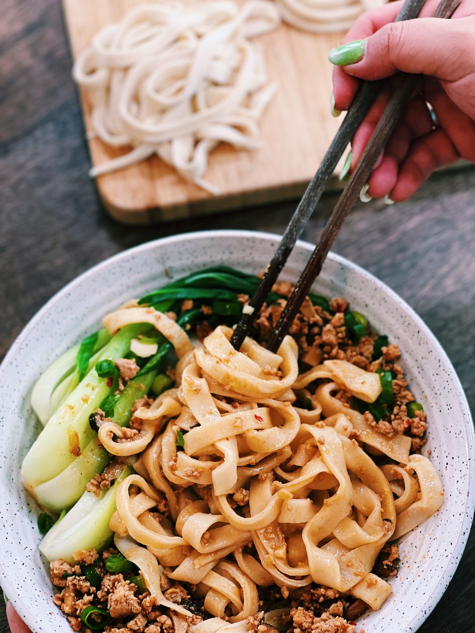 Hand-Cut Noodles (3 Ingredients ONLY!) 