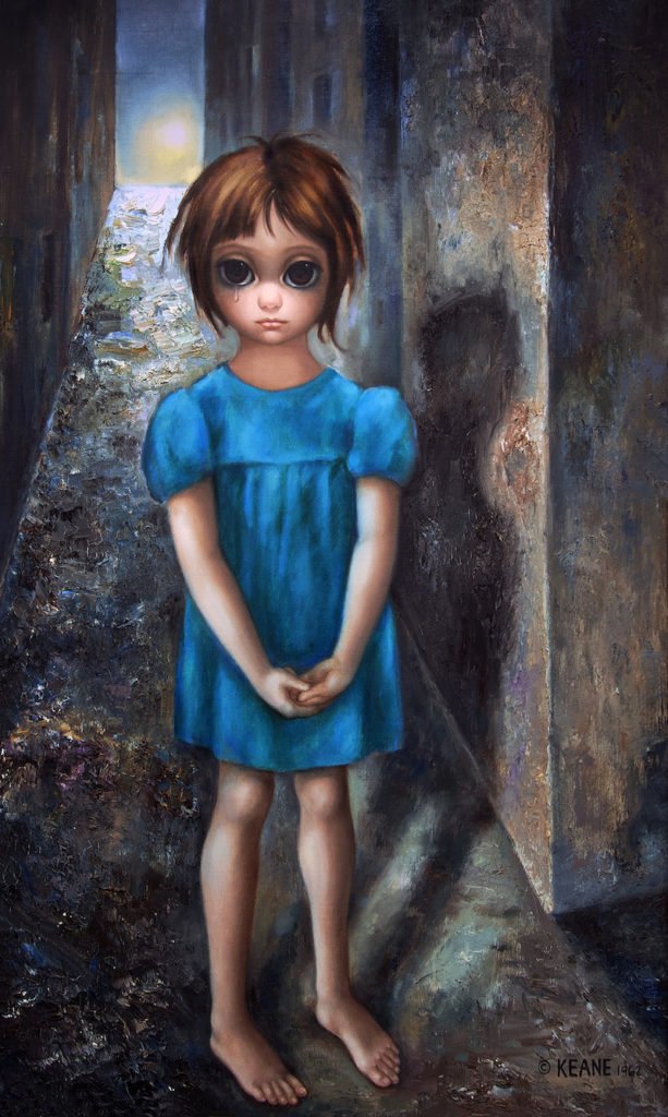 Margaret Keane, The First Grail, 1962, Keane Eyes Gallery.