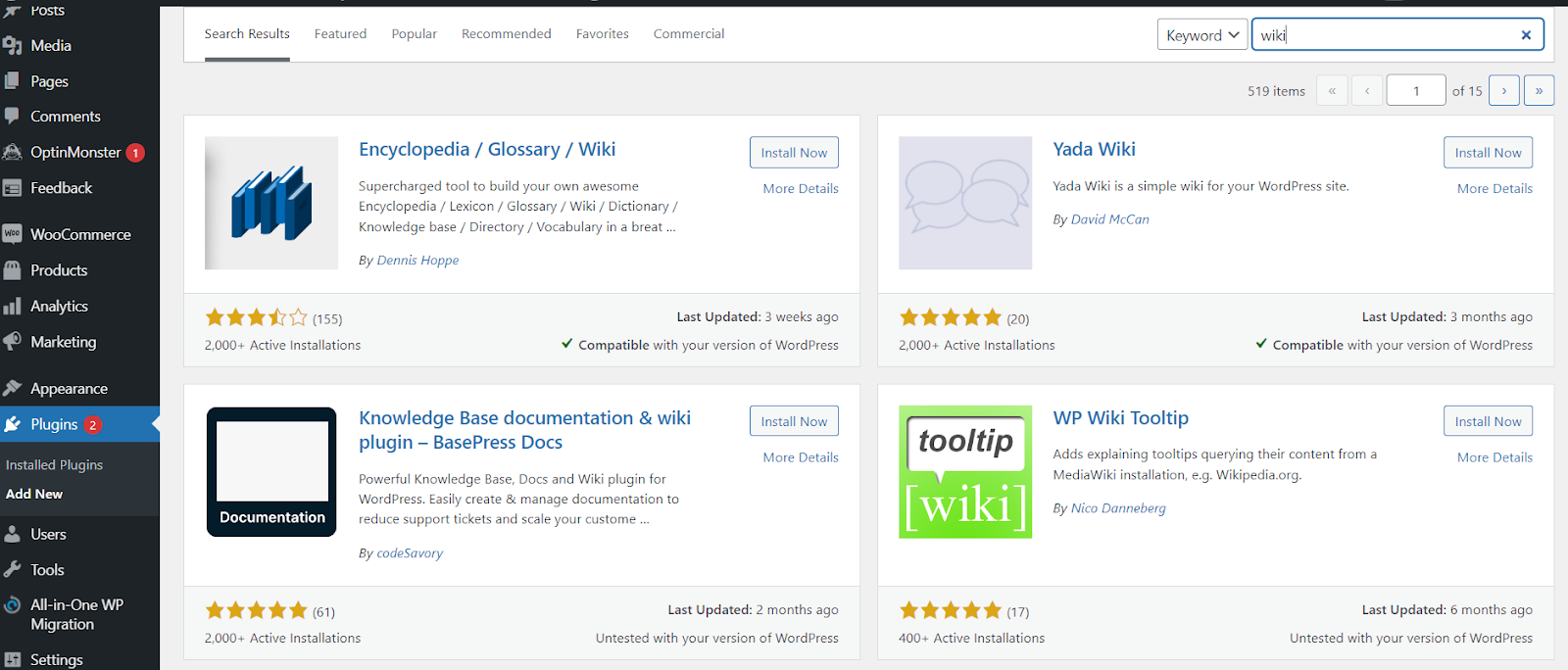 WordPress Wiki