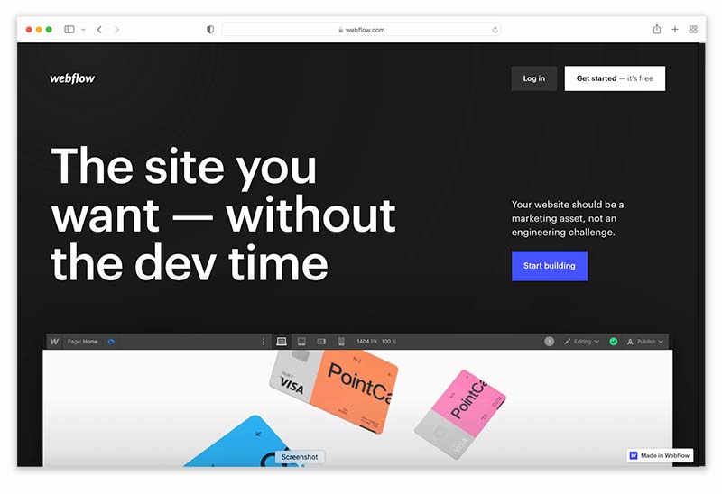 Review of Webflow Website Builder. Important Pros and Cons — 1