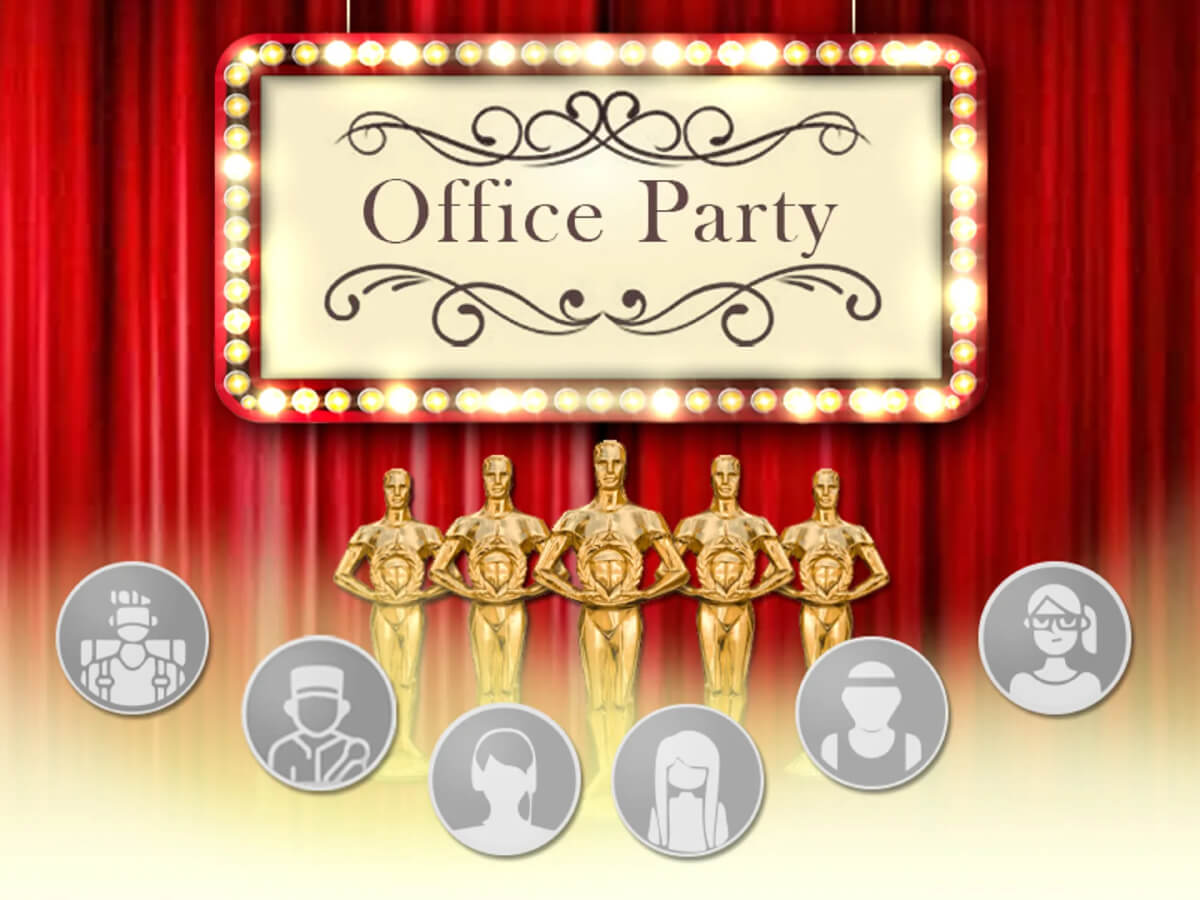 Virtual awards night for teams and employees