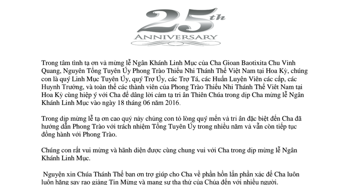 Mừng Ngân Khánh LM - Cha Chu Vinh Quang.pdf