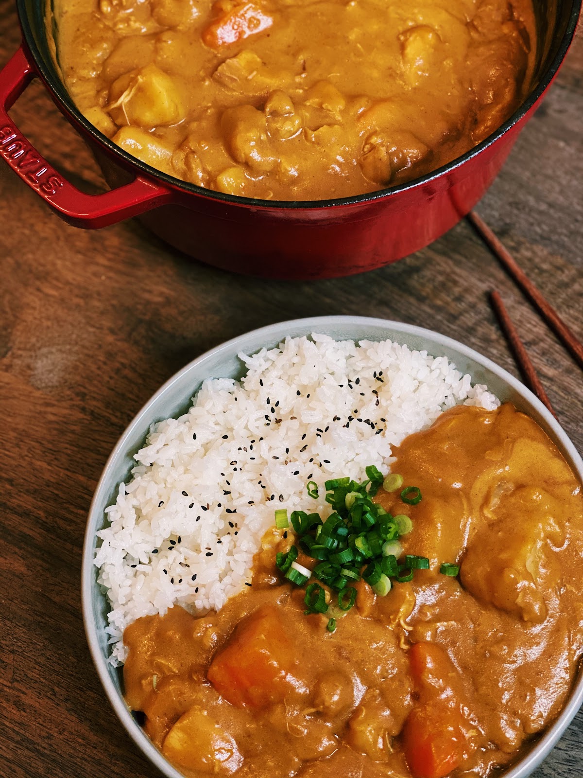 EXTRA CREAMY Japanese Chicken Curry - One-Pot Dinner - Tiffy Cooks