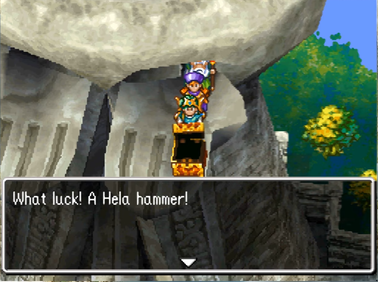 Where to find Hela’s Hammer in Dragon Quest IV