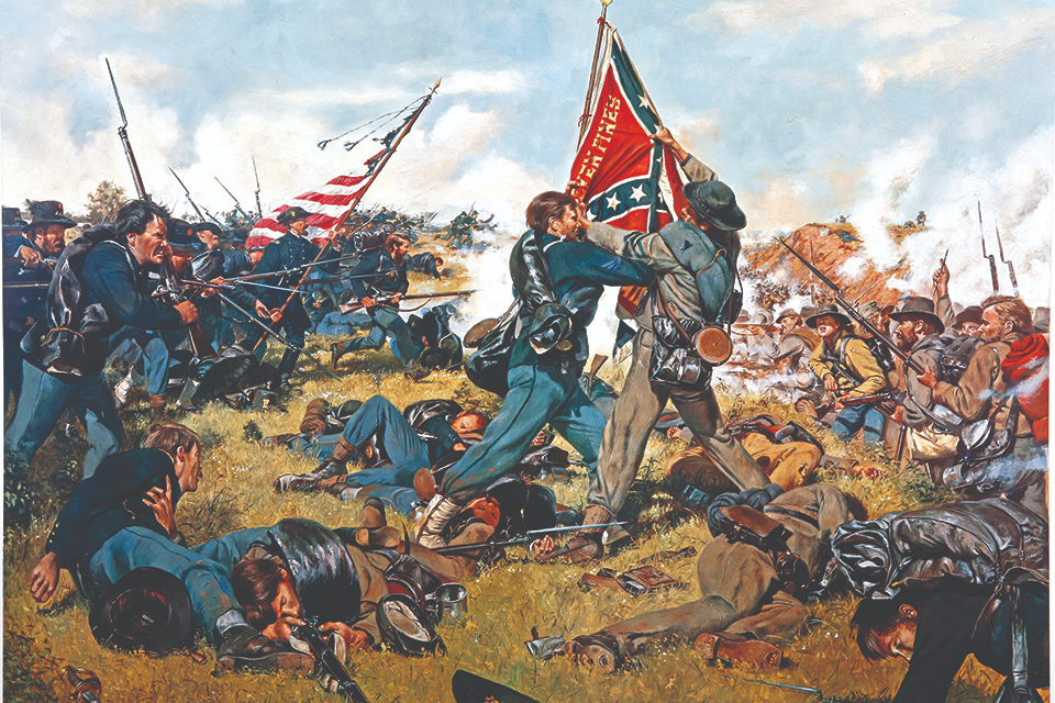 The Heroes on the Battlefield at Gettysburg