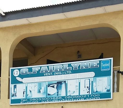 G.Fairlyne Vent. (Nig.) Ltd. Sanitary Wear Twyford Bathrooms and accessories Lagos Nigeria Water Closet Toilet Accessories in Gfairlyne