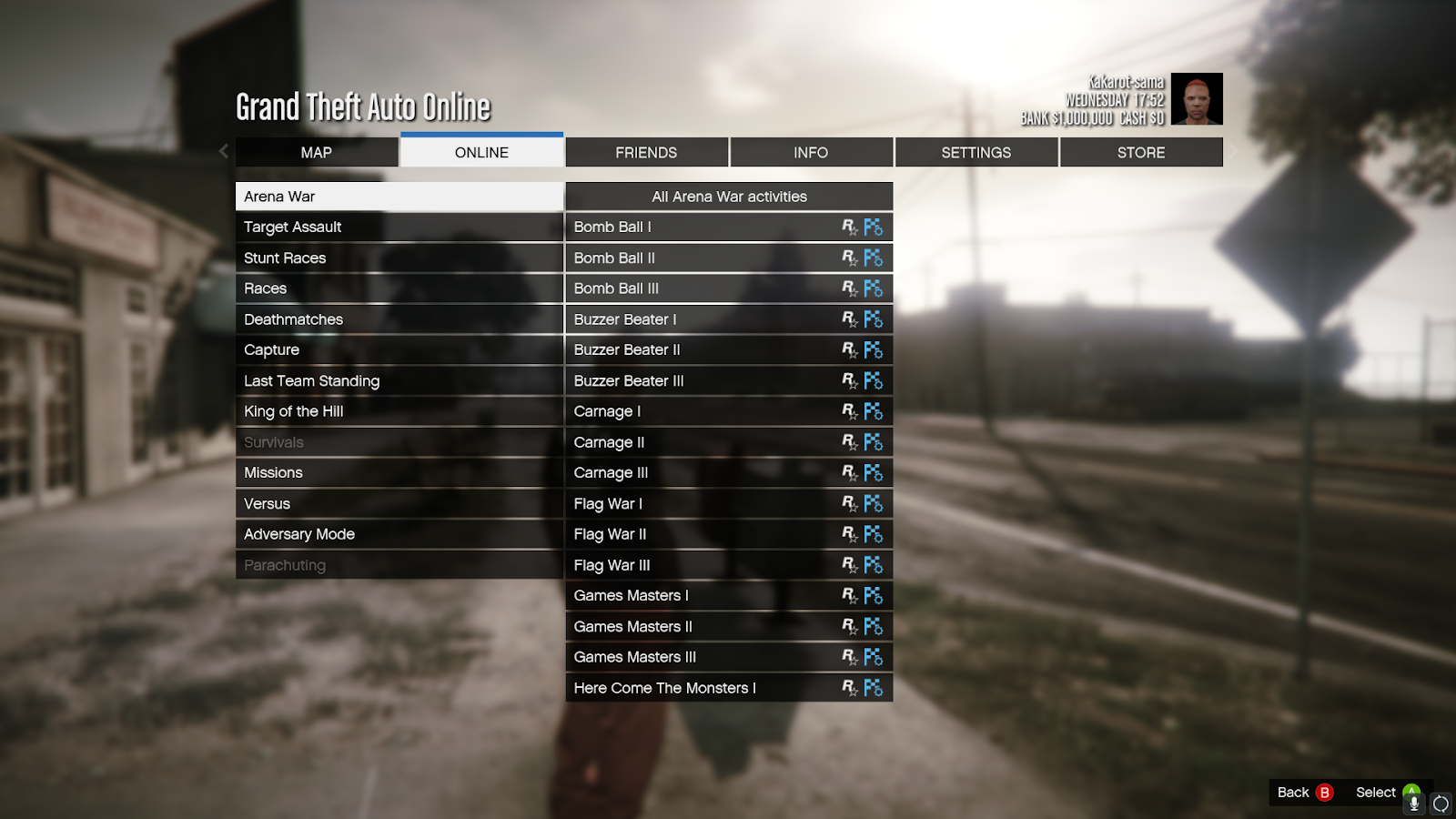 A list of jobs you can undertake to make money fast in GTA Online. Image captured by VideoGamer.